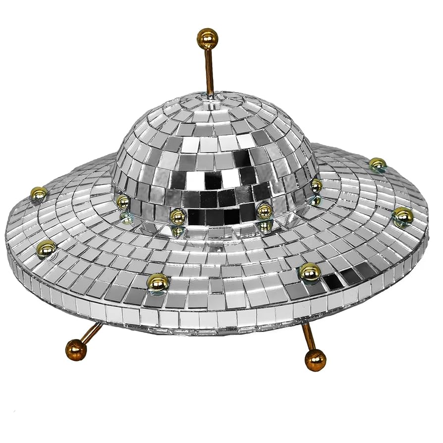 Amazon.co.jp : バレンタインデーギフト UFO型ディスコボール